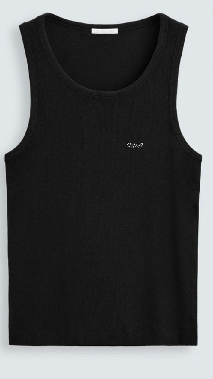 M4N Tank Top - Schwarz