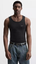 M4N Tank Top - Schwarz