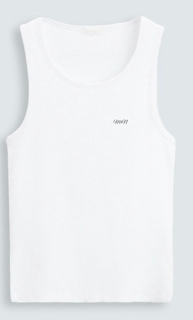 M4N Tank Top - Weiß