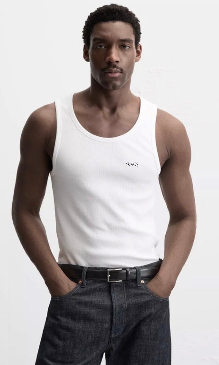 M4N Tank Top - Weiß